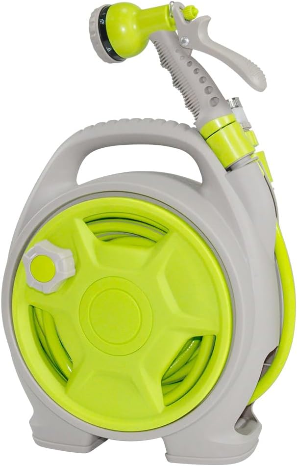 Compacte Tuinslanghaspel Set met 15m Slang – Corvina