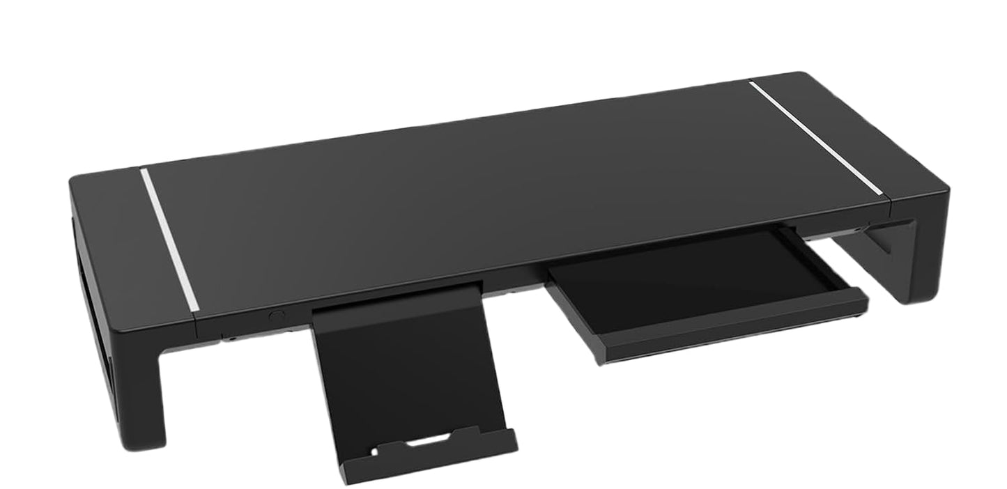 Elevation verstelbare monitorstandaard met lade – Stravon