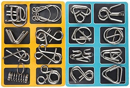 Metalen Puzzelringen Set - BrainTwist