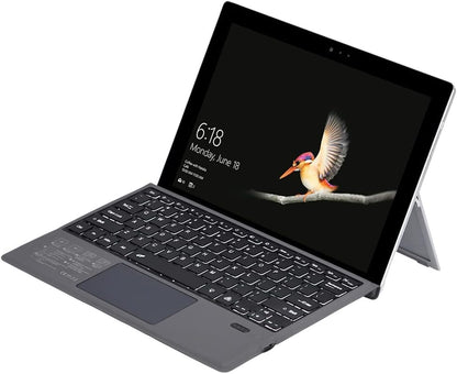 Draadloos Bluetooth-toetsenbord met achtergrondverlichting en touchpad voor Surface Pro – Nexora