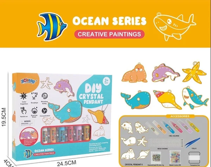 DIY-knutselset met kristallen voor kinderen – 1 kopen, 1 gratis