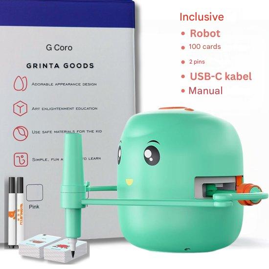 Tekenrobot met leerkaarten – creatief leren tekenen voor kinderen