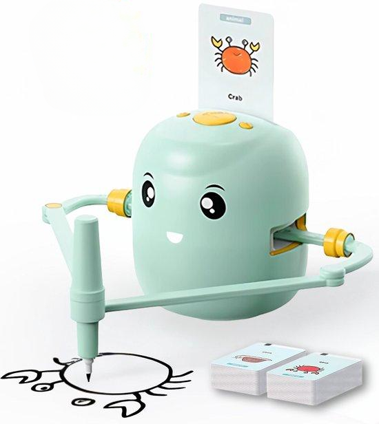 Tekenrobot met leerkaarten – creatief leren tekenen voor kinderen