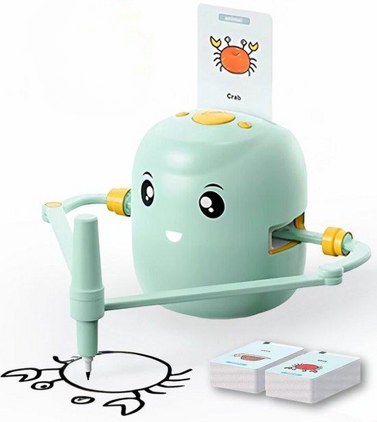 Tekenrobot met leerkaarten – creatief leren tekenen voor kinderen