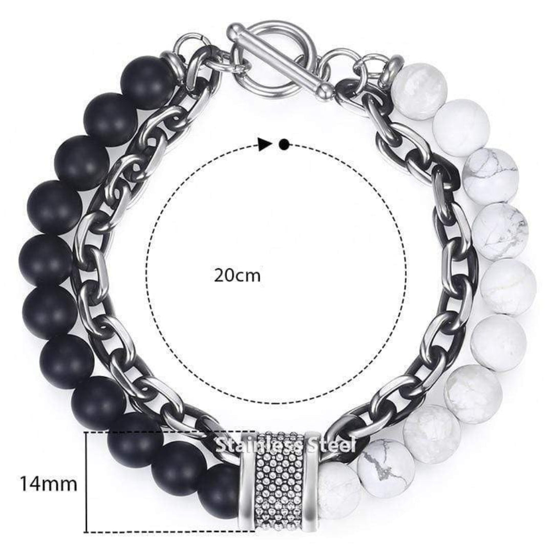Jaspis Beschermende Armband - Darius