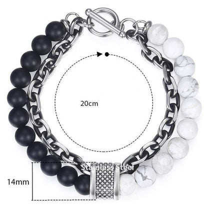 Jaspis Beschermende Armband - Darius