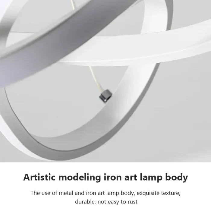 Moderne LED Plafondlamp - WaveGlow