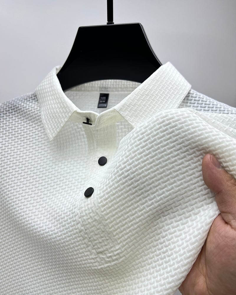 Herenpolo van Ademend Mesh – Matteo
