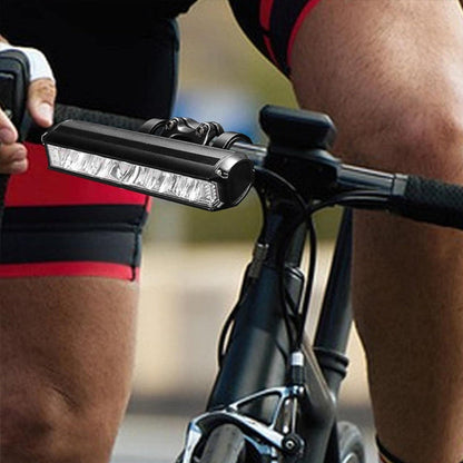 Superhelder 180° fietslicht met geïntegreerde accu – Luminor