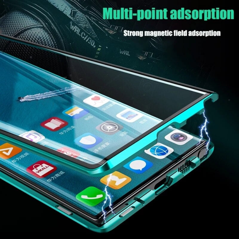 Magnetische Glazen Samsung Hoes – Fortiq