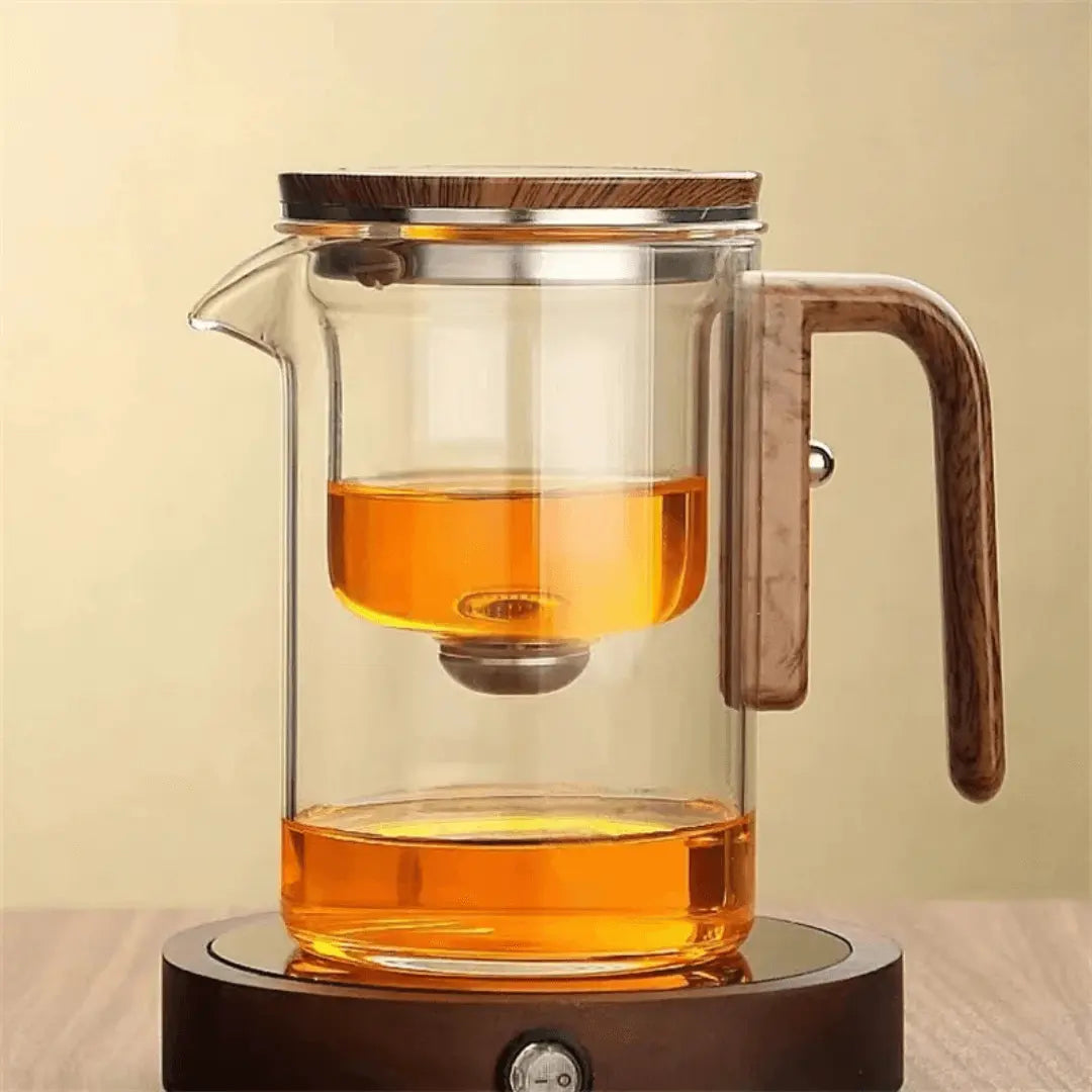 Stijlvolle Transparante Theepot - ClearBrew