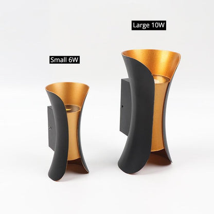 Moderne LED Buitenwandlamp - LumiEdge