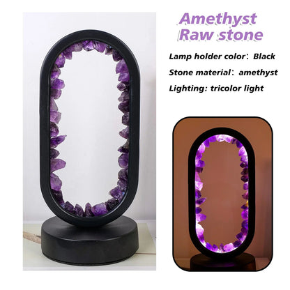 Handgemaakte Amethist Lamp - Serenith