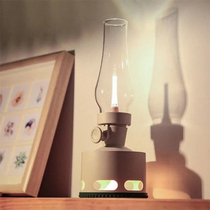 Oplaadbare Vintage LED Lantaarn - LumaLantern