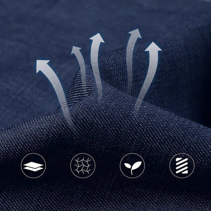 Herenjeans met Hoge Taille en Rechte Pijp – Tobias