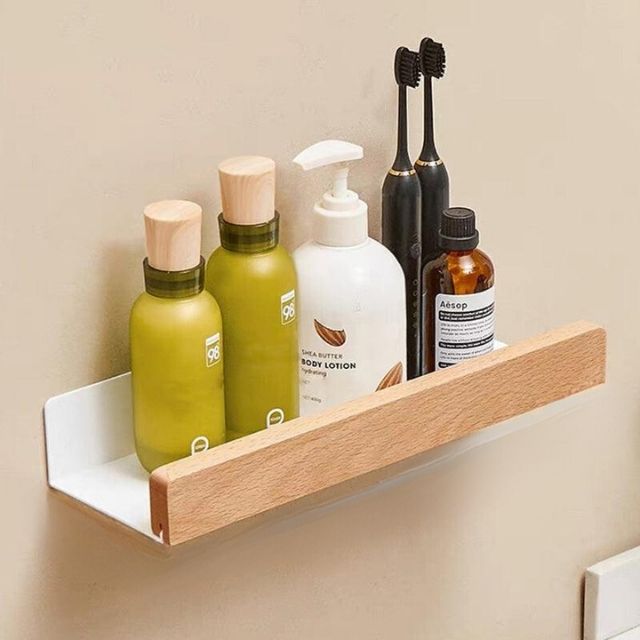 Massief Houten Badkamerplank – WoodaFix