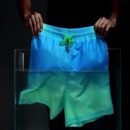 Kleurveranderende heren zwemshorts met thermoeffect - Zomerhoogtepunt 2025
