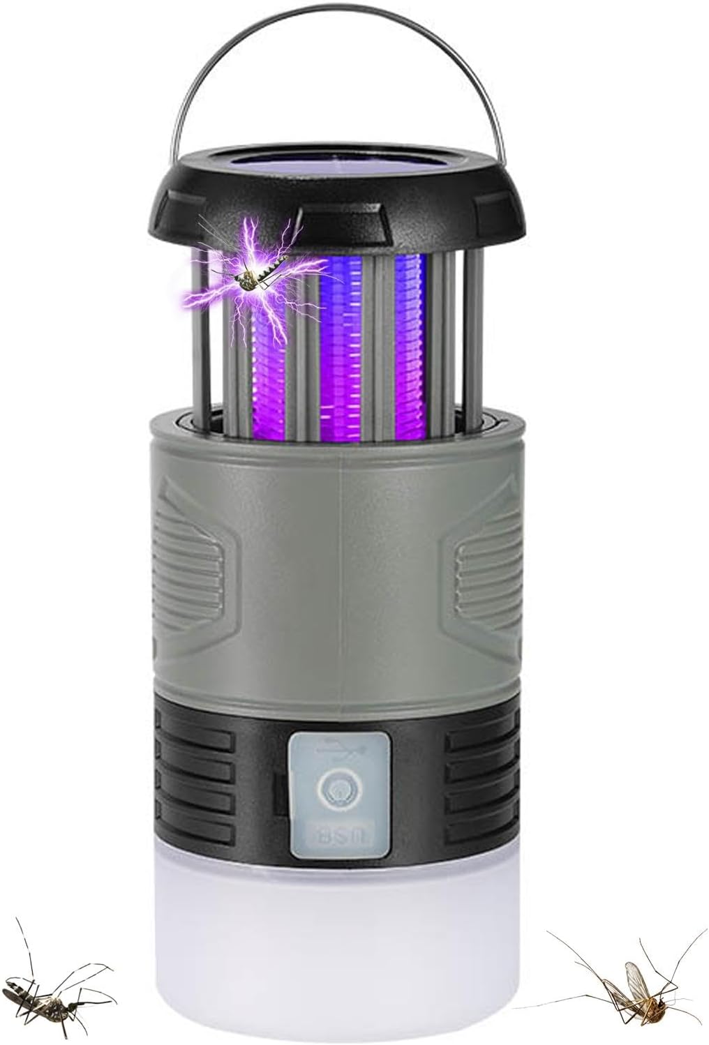 Zonne-energie Vliegval Lamp met UV-Lamp – Zynora