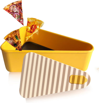 Herbruikbare Pizza-opslagcontainer met 2 Schalen – SliceSafe