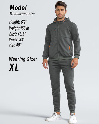 Comfortabel Heren Trainingspak - Jamie detail