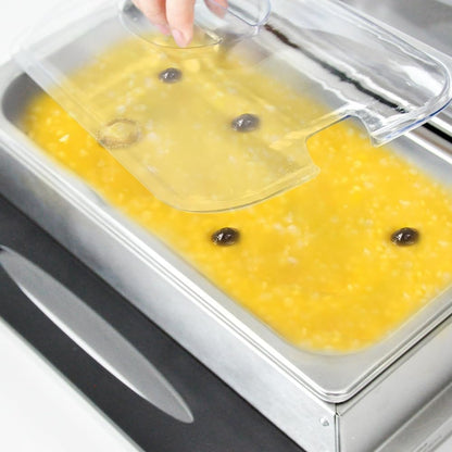 Elektrische Buffetvoedselwarmer met 3 × 2,5L Schalen & Temperatuurregeling – Valtero