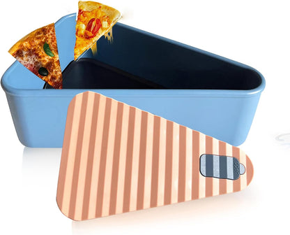 Herbruikbare Pizza-opslagcontainer met 2 Schalen – SliceSafe