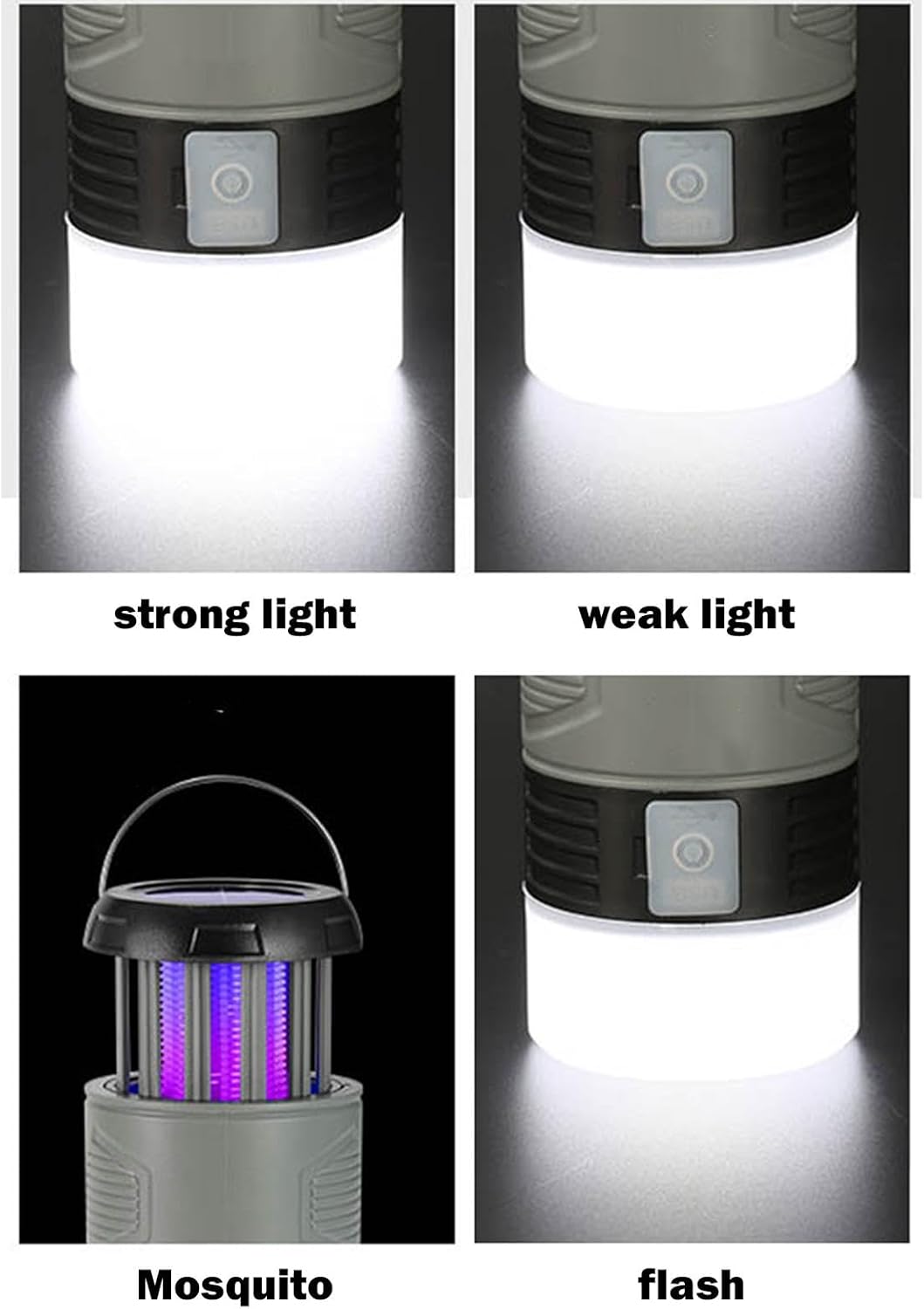 Zonne-energie Vliegval Lamp met UV-Lamp – Zynora