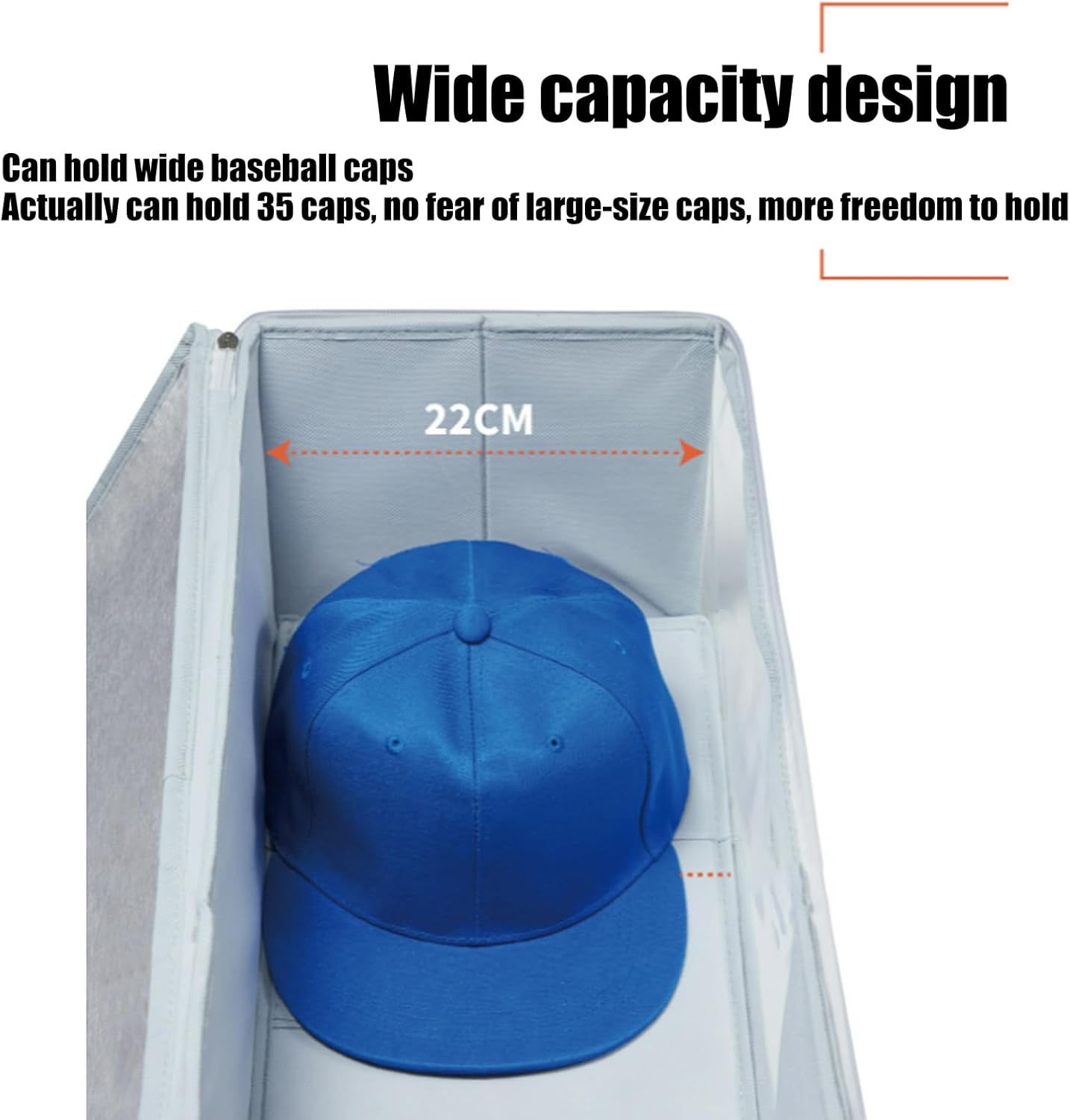 Baseballpet Opslagcontainer – Helvano