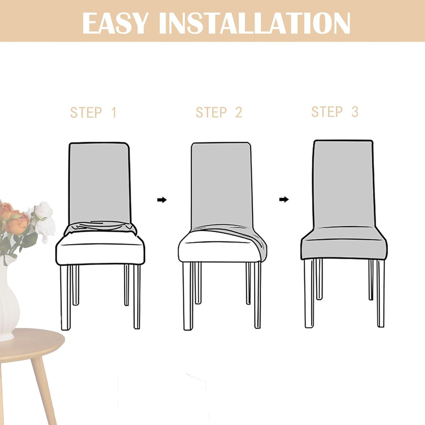 Zitstoelhoezen Set – ChairGuard