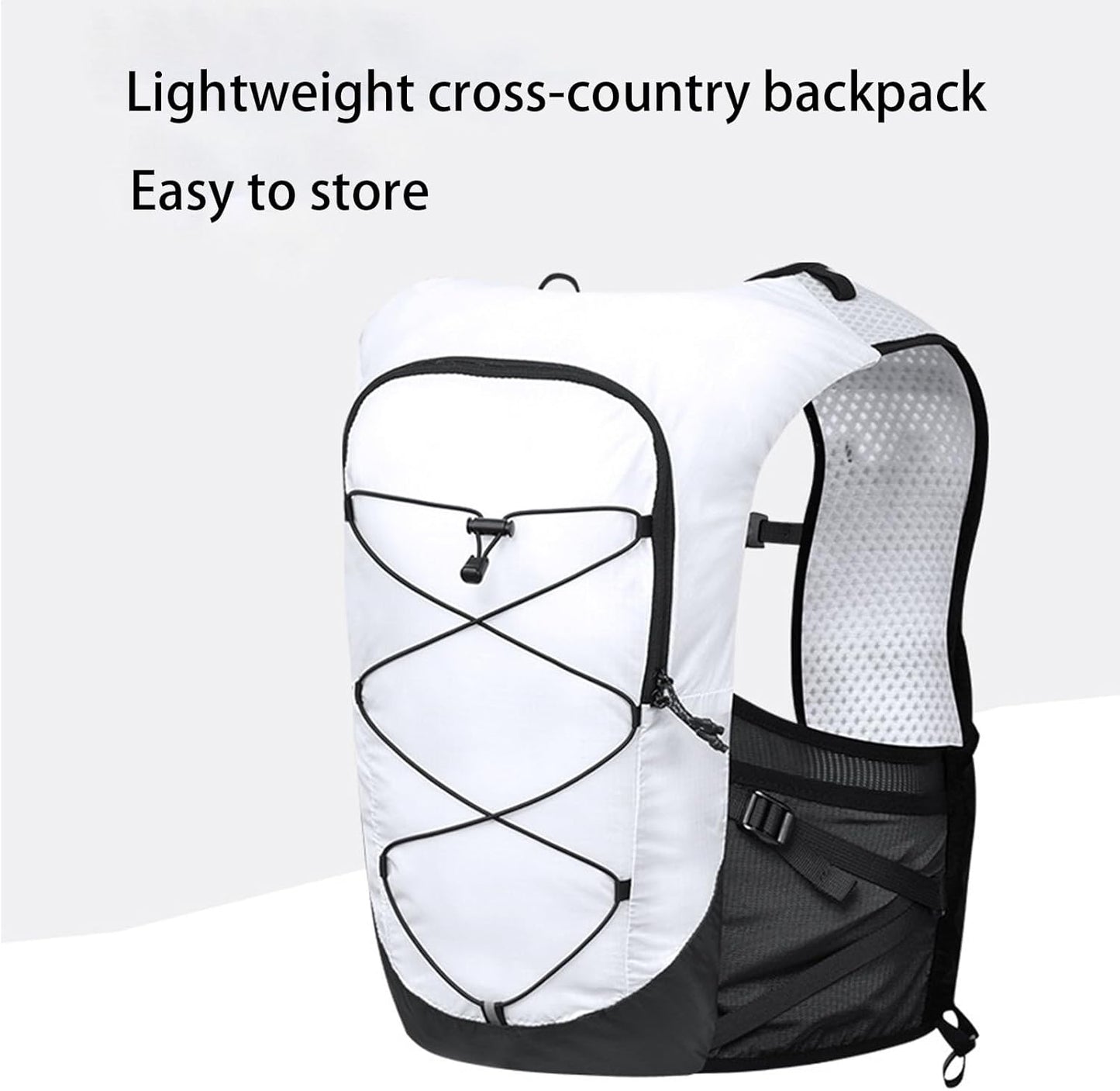 Hardloopvest Rugzak – Lichtgewicht Hydratatiepakket voor Trail & Fietsen – Alvory