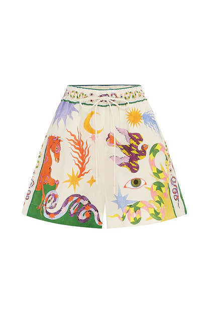 Tweedelige zomer set voor dames met kleur en comfort - Mira
