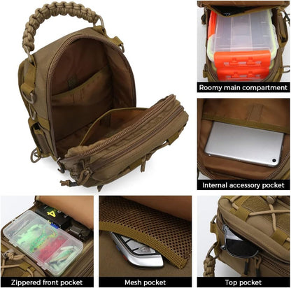 Visslingtas met Multi-Pocket Aasopslag – Arvion