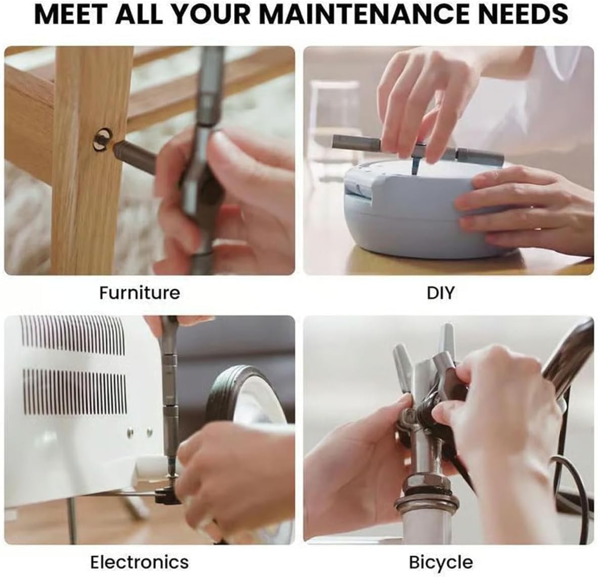 42-in-1 Magnetische Schroevendraaierset – Precisie Reparatieset met Bits en Handvat – Fixaro