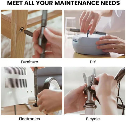 42-in-1 Magnetische Schroevendraaierset – Precisie Reparatieset met Bits en Handvat – Fixaro