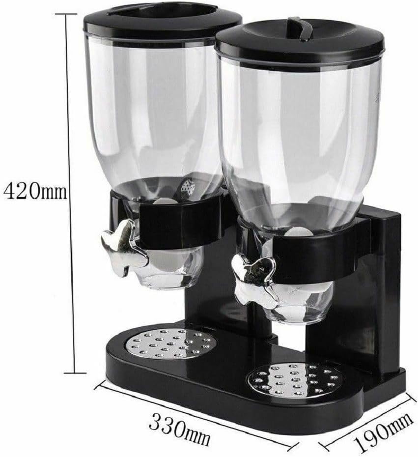 Dubbele Ontbijtgranen Dispenser – PortionMate