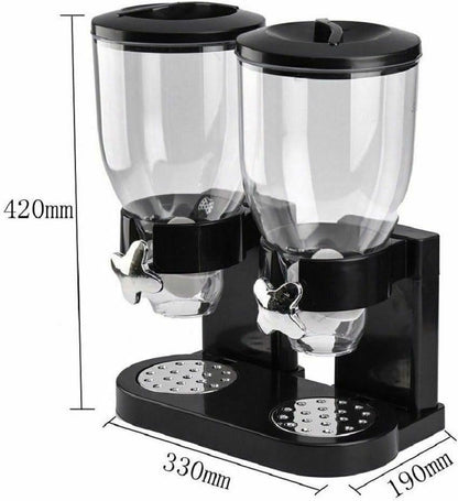 Dubbele Ontbijtgranen Dispenser – PortionMate