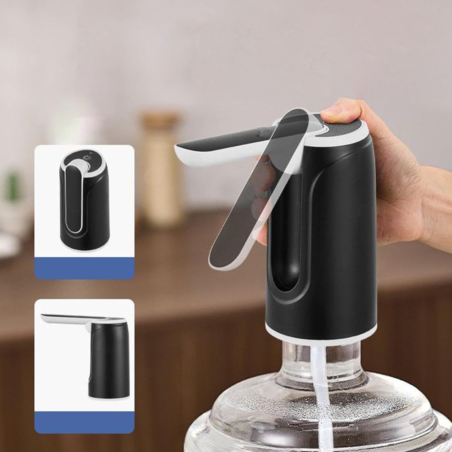 Draagbare USB Oplaadbare Waterdispenser – Hydravo