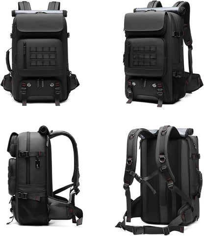 50L Waterdichte Reisrugzak met Schoenvak & USB-poort