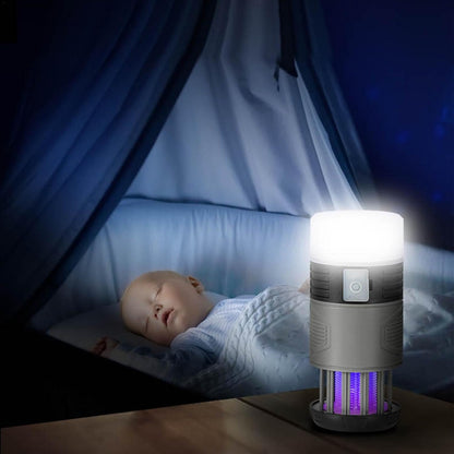 Zonne-energie Vliegval Lamp met UV-Lamp – Zynora