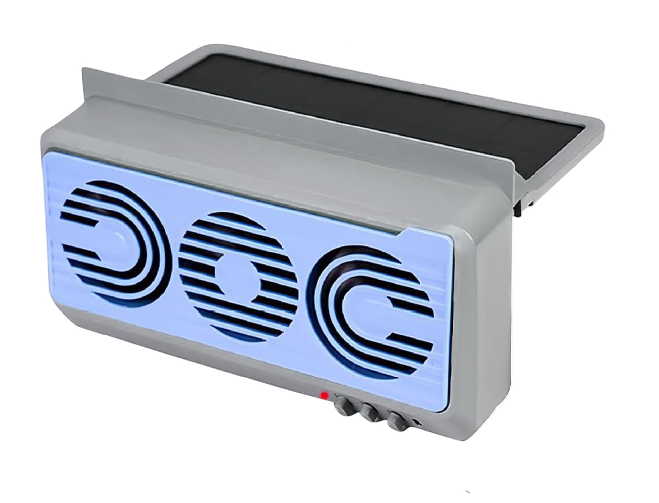 Zonne-autoruitventilator – Ventilatiesysteem met Dubbele Luchtstroom en Koelfunctie – Aurovent