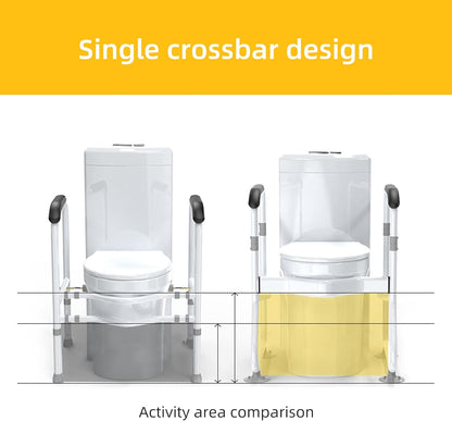 Verstelbaar Toilet Veiligheidsframe en Handgrepen – Senvara