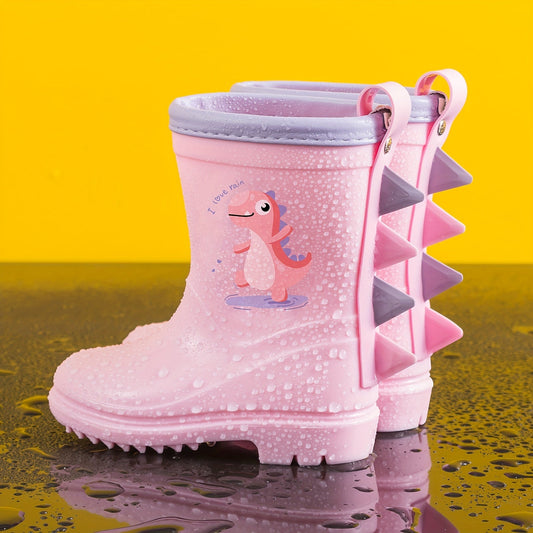 Kleurrijke Kinder Regenlaarzen met Diermotieven – Leo