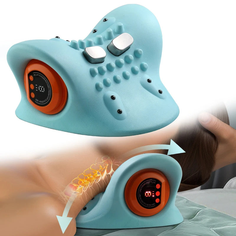 EMS Nekmassageapparaat voor Pijnverlichting en Ontspanning - RelaxNeck Pro