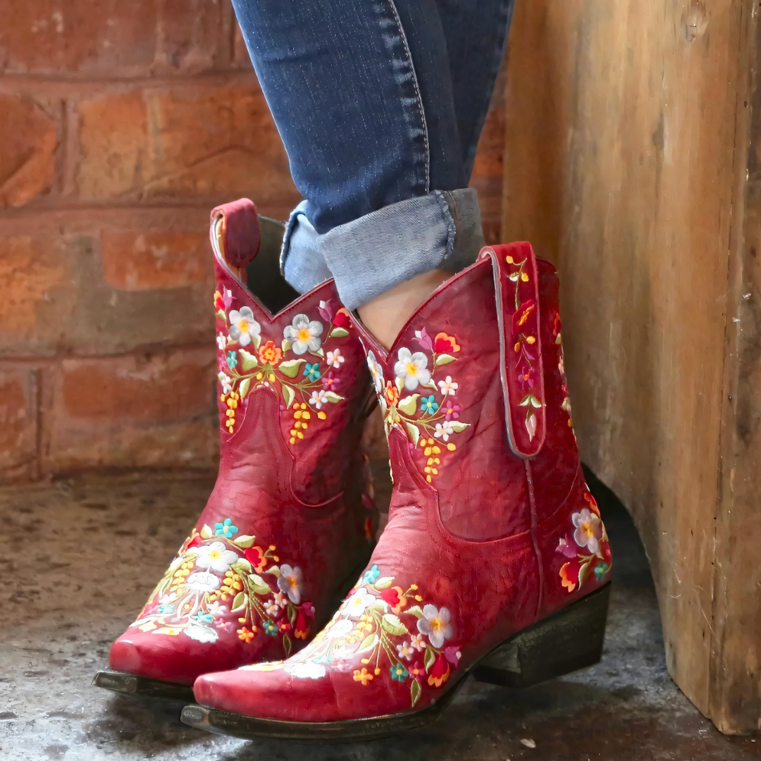 Weerbestendige Vintage Cowgirl Laarzen - Sierra