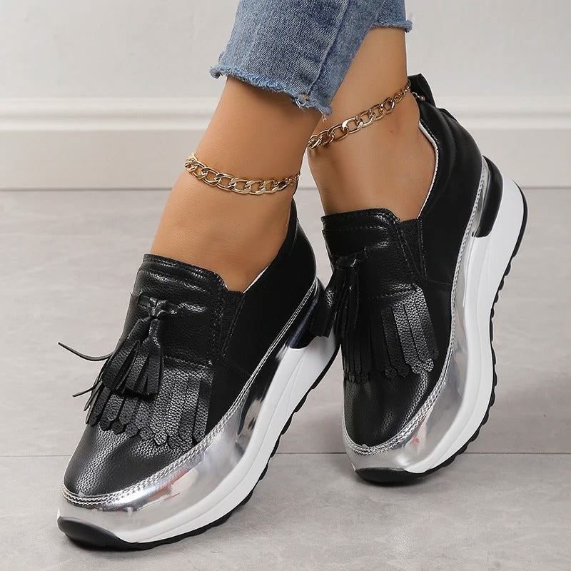 Ademend Dames sneakers met Tijdloos Stijl – Isabella