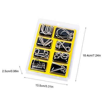 Metalen Puzzelringen Set - BrainTwist