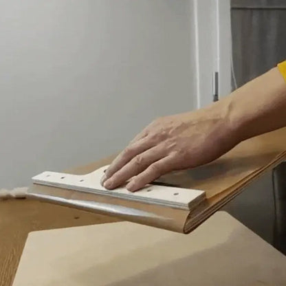 Verstelbare pizzaschepper van berkenhout met schuifmechanisme – Fornello