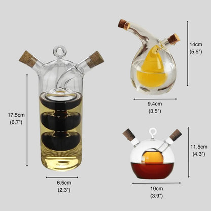 Olie & Azijn Dispenser - DualPour