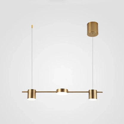 Moderne Aluminium Hanglamp - AuraDrum