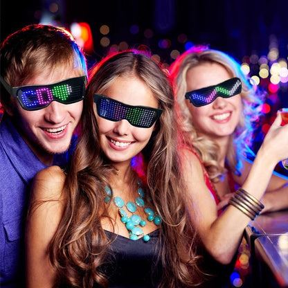 App-Programmeerbare LED Feestbril - GlowBeat